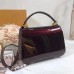 Louis Vuitton Patent Leather Monogram Canvas Cherrywood Bag Amarante 2018