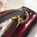 Louis Vuitton Patent Leather Monogram Canvas Cherrywood Bag Amarante 2018