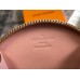 Louis Vuitton Micro Boîte Chapeau Round Purse Bag M63848 Pale Pink Patent Leather