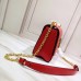 Louis Vuitton Epi Leather Twist MM Bag Red/Gold 2019