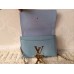 LOUIS VUITTON CHAIN LOUISE CLUTCH BAG Coral Blue