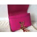 LOUIS VUITTON CHAIN LOUISE CLUTCH BAG Rosy