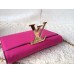 LOUIS VUITTON CHAIN LOUISE CLUTCH BAG Rosy