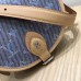 Louis Vuitton Monogram LV Pop Print Tambourin Bag M55460 Blue 2019