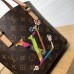 Louis Vuitton Logo Print Monogram Canvas Shoppint Tote Bag 2019