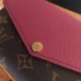 Louis Vuitton Pallas Canvas Wallet Monogram Canvas M64042 Fuchsia