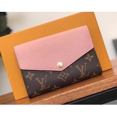 Louis Vuitton Pallas Canvas Wallet Monogram Canvas M64072 Pink