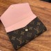 Louis Vuitton Pallas Canvas Wallet Monogram Canvas M64072 Pink