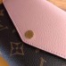 Louis Vuitton Pallas Canvas Wallet Monogram Canvas M64072 Pink