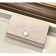 Louis Vuitton Monogram Empreinte 6 Key Holder M64421 White