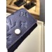 Louis Vuitton Monogram Empreinte 6 Key Holder M64421 Dark Blue