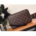 Louis Vuitton Kasai Clutch M42838 Monogram Macassar Canvas