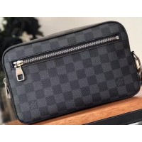 Louis Vuitton Kasai Clutch N41664 Damier Graphite Canvas