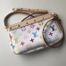 louis vuitton vintage multicolor monogram mini bag M92649 WHITE