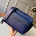 louis vuitton Outdoor Messenger bag m30242 cobalt in taiga leather