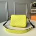 louis vuitton Outdoor Messenger bag m30239 jaune in taiga leather