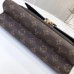 Louis Vuitton Monogram Canvas With Colorful Calfskin Victoire Shoulder Bag M41730 Noir