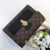 Louis Vuitton Monogram Canvas With Colorful Calfskin Victoire Shoulder Bag M41730 Noir