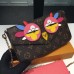 Louis Vuitton Bird Pochette Felicie Chain Wallet Bag M62416 RED 2017(KD-722403)