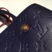 Louis Vuitton monogram empreinte leather PONT-NEUF bag Black(KD-730101)