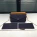 Louis Vuitton pochette felicie monogram empreinte M64099 Marine Rouge(KD-741902)