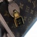 Louis Vuitton Monogram Coated Canvas Popincourt PM M43463 Taupe Glace 2017