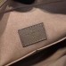 Louis Vuitton Monogram Coated Canvas Popincourt PM M43463 Taupe Glace 2017