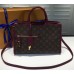 Louis Vuitton Monogram Coated Canvas Popincourt PM M43462  Raisin 2017