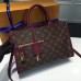 Louis Vuitton Monogram Coated Canvas Popincourt PM M43462  Raisin 2017