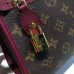 Louis Vuitton Monogram Coated Canvas Popincourt PM M43462  Raisin 2017