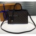 Louis Vuitton Monogram Coated Canvas Popincourt PM M43434  Black 2017