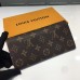 Louis Vuitton Monogram Canvas Flower Stud Trim Emilie Wallet M64202 01 2017