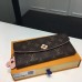 Louis Vuitton Monogram Canvas Flower Stud Trim Emilie Wallet M64202 03 2017