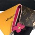 Louis Vuitton Monogram Canvas Flower Stud Trim Emilie Wallet M64202 04 2017