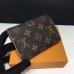 Louis Vuitton Monogram Canvas Flower Stud Trim Victorine Wallet M41937 05 2017