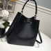 Louis Vuitton Lockme Epi Bucket Bag M54680 Black 2017