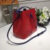 Louis Vuitton Lockme Epi Bucket Bag M54680 Redl/Blue 2017