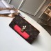 LOUIS VUITTON FLOWER LONG WALLET M62566 Coquelicot 2018