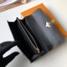 LOUIS VUITTON FLOWER LONG WALLET M62577 Noir 2018