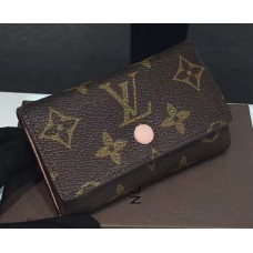 Louis Vuitton Monogram Canvas 6 Key Holder M60700 Pink