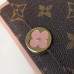 Louis Vuitton Flore Compact Wallet in Monogram Canvas M64587 Pink