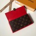 Louis Vuitton Flore Wallet in Monogram Canvas M64585 Red