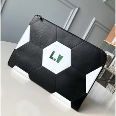 Túi Xách Nam Louis Vuitton LV Clutch Replica 1:1 Cao Cấp 27x20x6cm