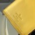 Louis Vuitton Men's Damier Graphite Canvas Brazza Wallet N60089 Yellow