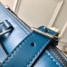 Louis Vuitton Men's Oliver Briefcase in Epi Leather M51691 Blue Oxford 2018