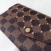 Louis Vuitton Sarah Wallet Damier Ebene Canvas N60123