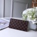 Louis Vuitton Sarah Wallet Damier Ebene Canvas N60123