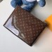 Louis Vuitton Men’s Pochette Cosmos Clutch M63271 Monogram Glaze Canvas 2018