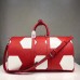 Louis Vuitton FIFA World Cup Keepall Bandoulière 50 Travel Bag M52121 Rouge 2018