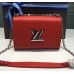 Louis Vuitton Twist MM Bag in Epi Leather M50280 Red 2018